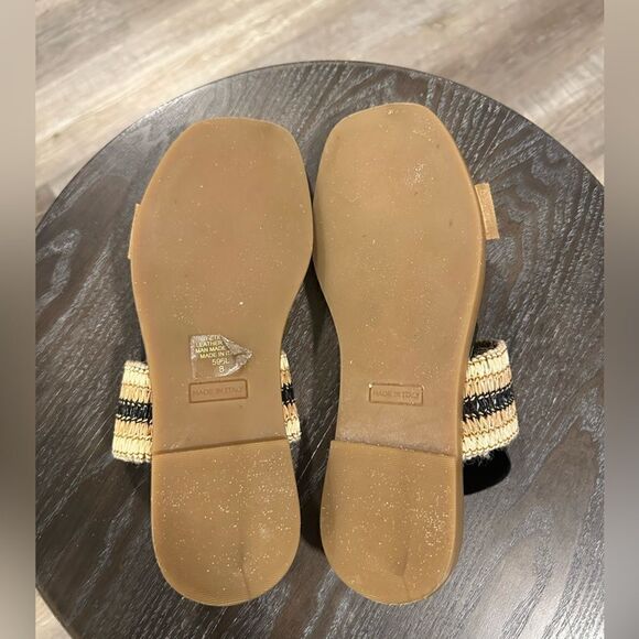 Italian Sling Sandals Leather Sock size 8 - Picture 4 of 6